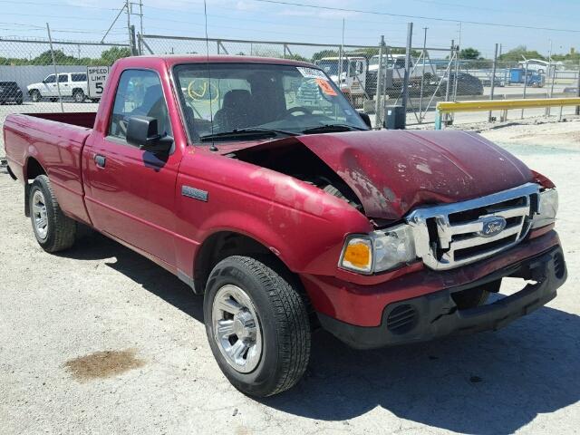 1FTYR10EX9PA08136 - 2009 FORD RANGER RED photo 1