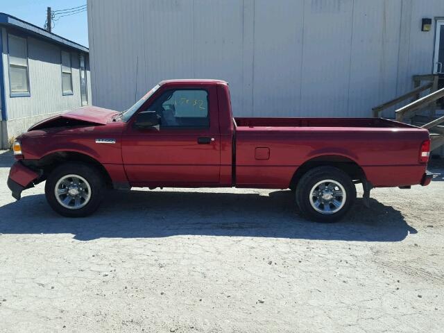 1FTYR10EX9PA08136 - 2009 FORD RANGER RED photo 9