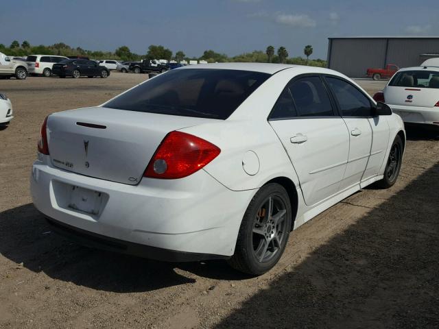 1G2ZA5EB9A4166432 - 2010 PONTIAC G6 WHITE photo 4