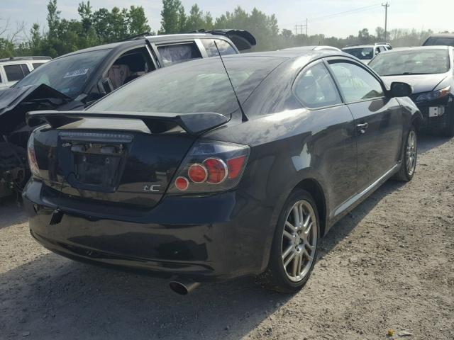 JTKDE167X80240187 - 2008 TOYOTA SCION TC 黑色 照片 4