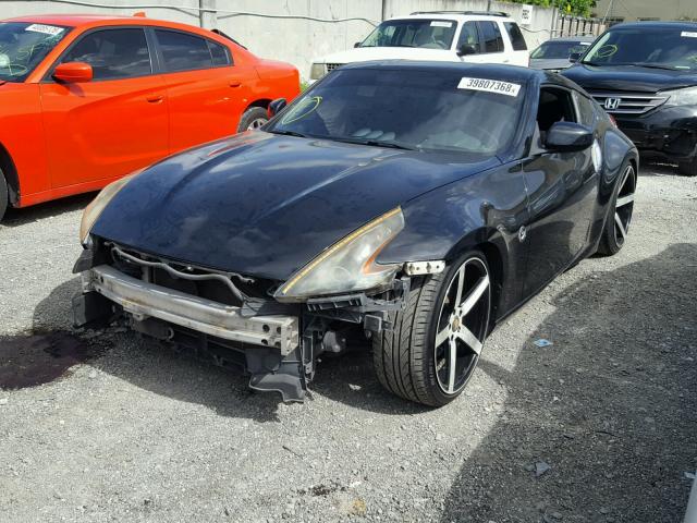 JN1AZ44E09M410653 - 2009 NISSAN 370Z BLACK photo 2