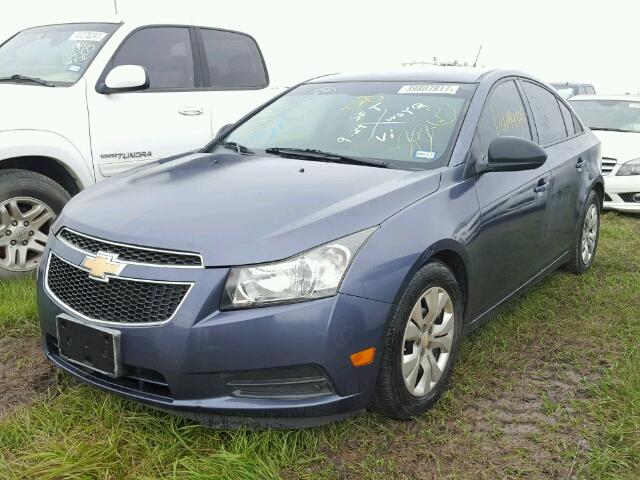 1G1PA5SH1D7253393 - 2013 CHEVROLET CRUZE CHARCOAL photo 2