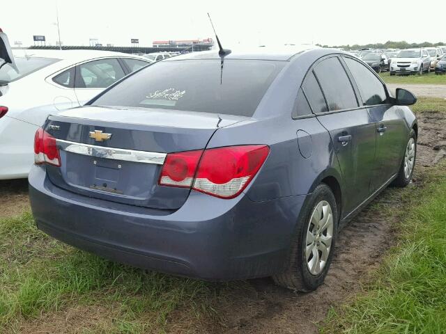 1G1PA5SH1D7253393 - 2013 CHEVROLET CRUZE CHARCOAL photo 4