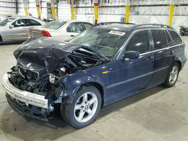 WBAEN33475PC13906 - 2005 BMW 325 IT BLUE photo 2