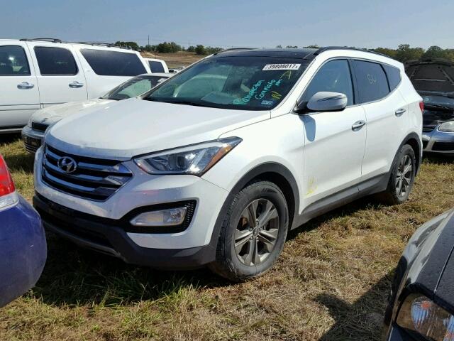5XYZU3LB7EG176507 - 2014 HYUNDAI SANTA FE S 白色 照片 2