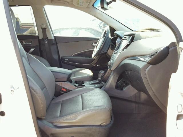 5XYZU3LB7EG176507 - 2014 HYUNDAI SANTA FE S 白色 照片 5