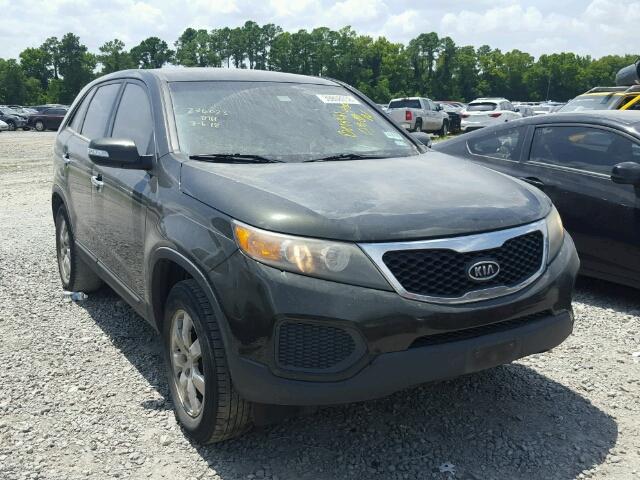 5XYKT3A16BG128281 - 2011 KIA SORENTO BA BLACK photo 1