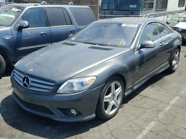 WDDEJ71X48A015720 - 2008 MERCEDES-BENZ CL 550 GRAY photo 2