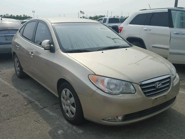 KMHDU46D48U276740 - 2008 HYUNDAI ELANTRA GL TAN photo 1