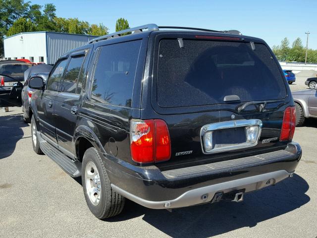 5LMFU28R42LJ15966 - 2002 LINCOLN NAVIGATOR 黑色 照片 3