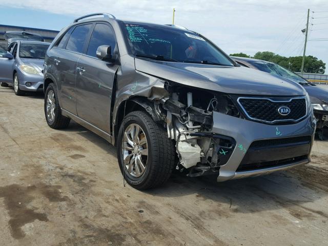 5XYKW4A20CG258631 - 2012 KIA SORENTO SX BLACK photo 1