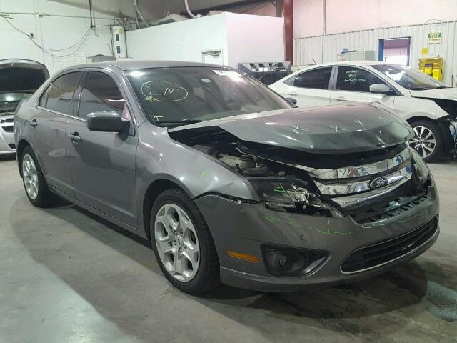 3FAHP0HA1AR410454 - 2010 FORD FUSION SE GRAY photo 1