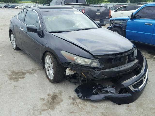 1HGCS22898A005937 - 2008 HONDA ACCORD EXL BLACK photo 1