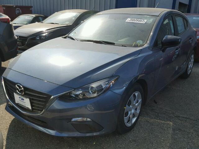 3MZBM1J76GM293843 - 2016 MAZDA 3 BLUE photo 2