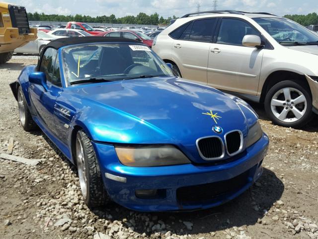 4USCH3344YLF71486 - 2000 BMW Z3 2.8 BLUE photo 1