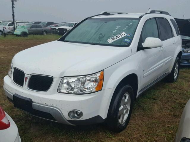 2CKDL33F786054725 - 2008 PONTIAC TORRENT WHITE photo 2