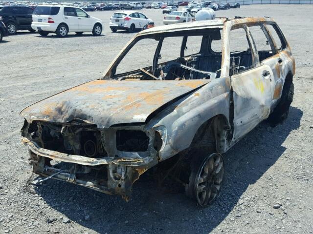 JF1SF65652H732108 - 2002 SUBARU FORESTER S 烧焦的 照片 2