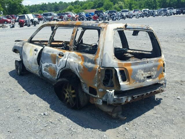 JF1SF65652H732108 - 2002 SUBARU FORESTER S 烧焦的 照片 3