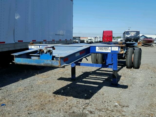 B18855 - 2000 CARGO TRAILER BLUE photo 2