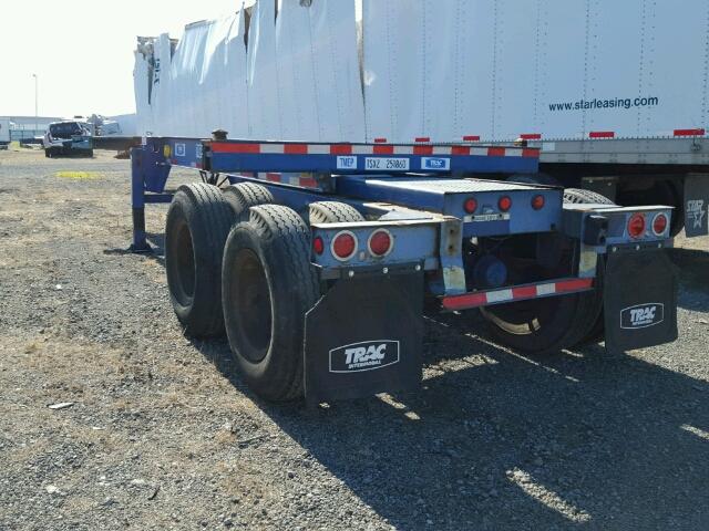 B18855 - 2000 CARGO TRAILER BLUE photo 3