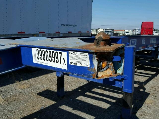 B18855 - 2000 CARGO TRAILER BLUE photo 9