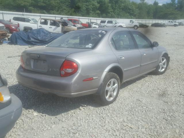 JN1CA31AX1T101889 - 2001 NISSAN MAXIMA GXE GRAY photo 4