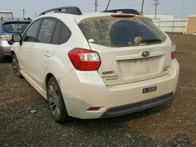 JF1GPAL68E8303820 - 2014 SUBARU IMPREZA SP WHITE photo 3