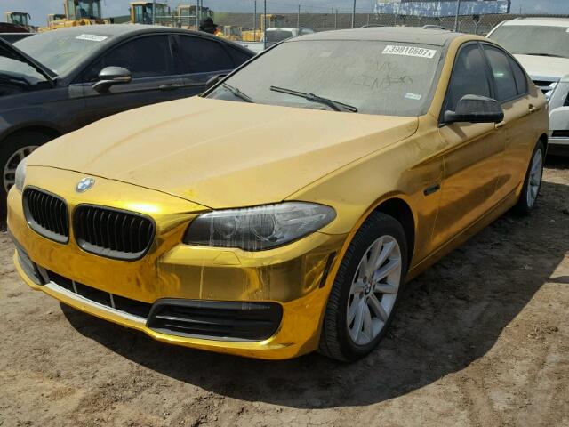 WBA5B1C52ED479824 - 2014 BMW 535 GOLD photo 2