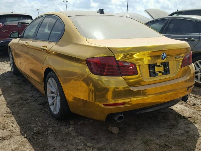 WBA5B1C52ED479824 - 2014 BMW 535 GOLD photo 3