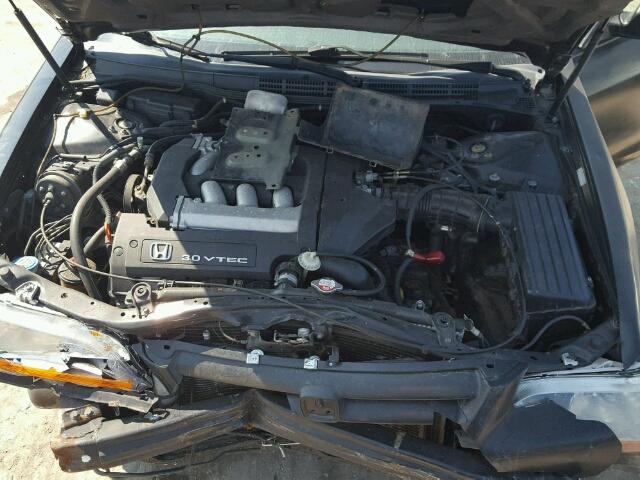 1HGCG22511A015536 - 2001 HONDA ACCORD EX BLACK photo 7