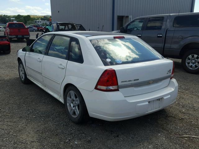 1G1ZT61866F206296 - 2006 CHEVROLET MALIBU MAX WHITE photo 3