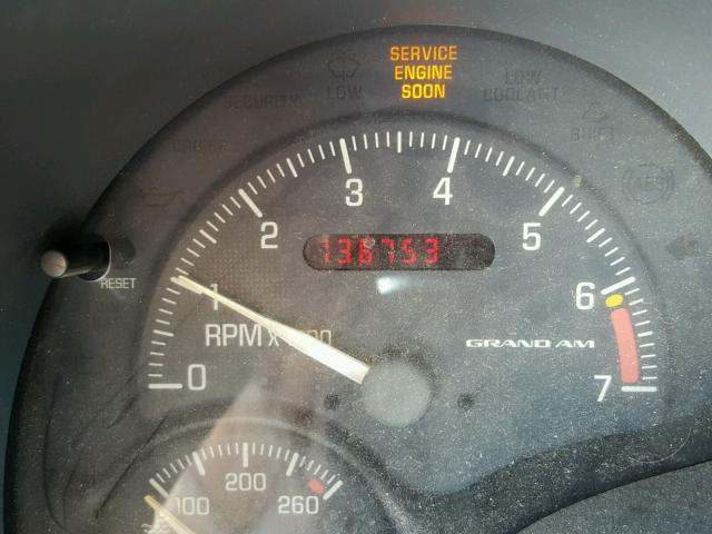 1G2NF52T1YC536057 - 2000 PONTIAC GRAND AM S Turkuaz foto 8