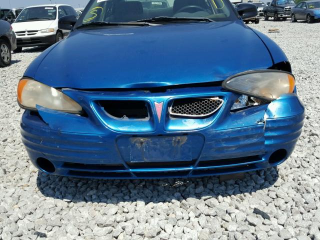 1G2NF52T1YC536057 - 2000 PONTIAC GRAND AM S Turkuaz foto 9