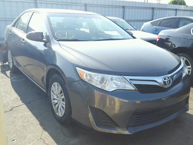 4T4BF1FK7CR167458 - 2012 TOYOTA CAMRY BASE GRAY photo 1