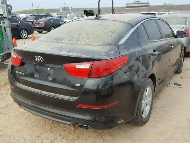 5XXGM4A73FG489913 - 2015 KIA OPTIMA LX BLACK photo 4