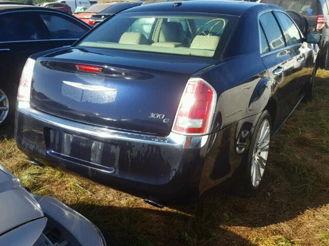 2C3CA6CTXBH518140 - 2011 CHRYSLER 300C BLUE photo 4