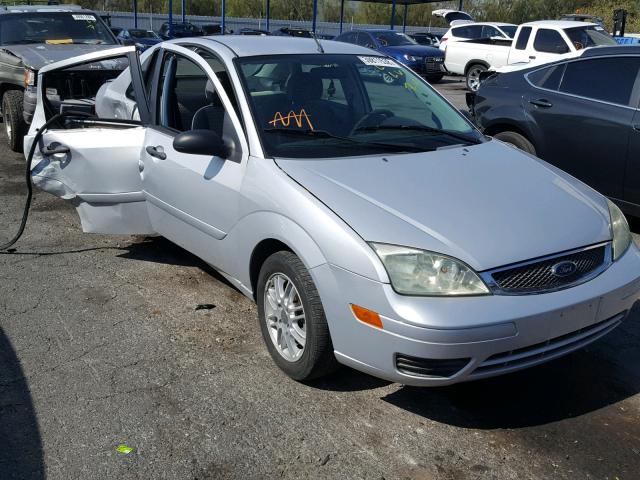 1FAFP34N87W322301 - 2007 FORD FOCUS ZX4 GRAY photo 1