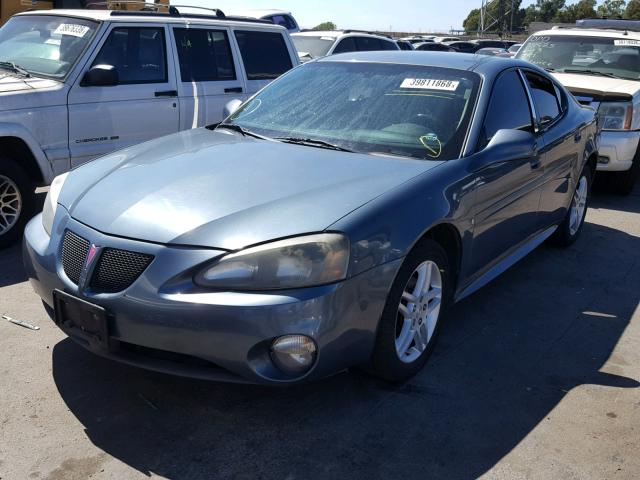 2G2WR554161296849 - 2006 PONTIAC GRAND PRIX BLUE photo 2