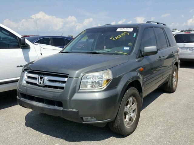 5FNYF28538B026943 - 2008 HONDA PILOT EXL GRAY photo 2