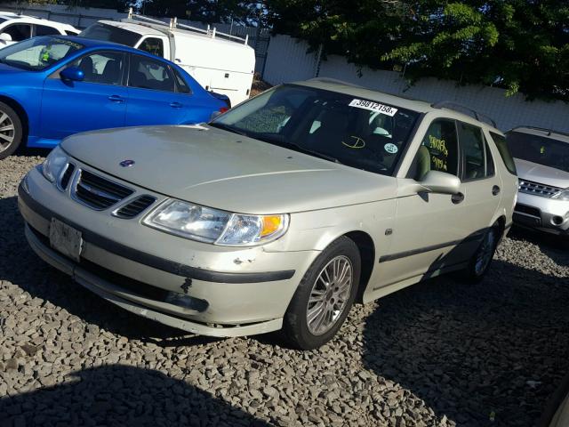 YS3ED59A153503344 - 2005 SAAB 9-5 ARC CREAM photo 2