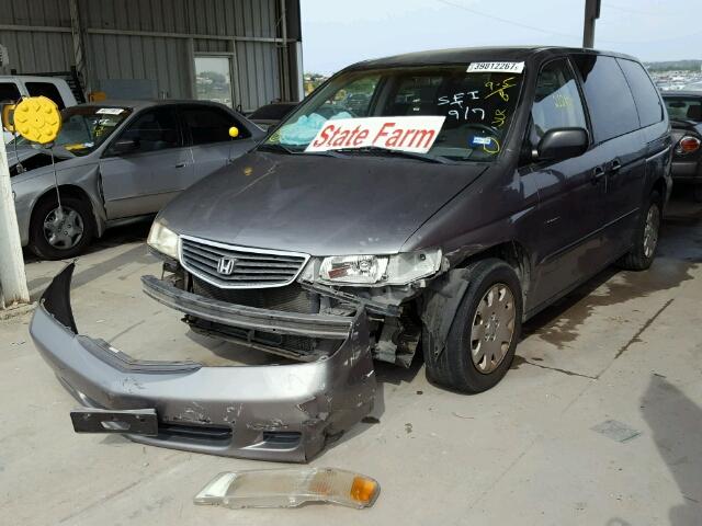 2HKRL1858XH506340 - 1999 HONDA ODYSSEY LX GRAY photo 2