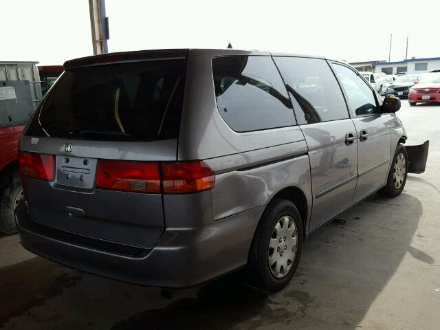 2HKRL1858XH506340 - 1999 HONDA ODYSSEY LX GRAY photo 4