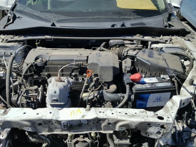 1HGCR2F87DA064176 - 2013 HONDA ACCORD EXL WHITE photo 7