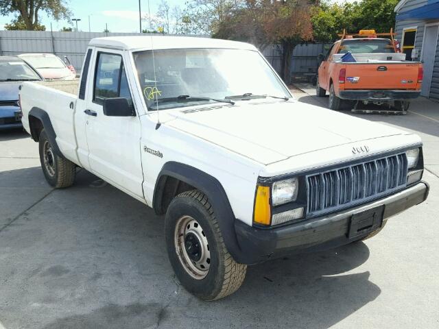 1J7FT26L0LL284115 - 1990 JEEP COMANCHE WHITE photo 1