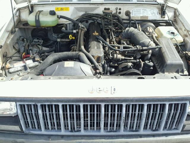 1J7FT26L0LL284115 - 1990 JEEP COMANCHE WHITE photo 7