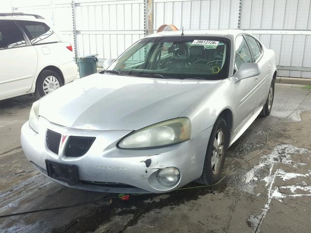 2G2WS542551275912 - 2005 PONTIAC GRAND PRIX SILVER photo 2
