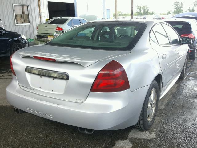 2G2WS542551275912 - 2005 PONTIAC GRAND PRIX SILVER photo 4
