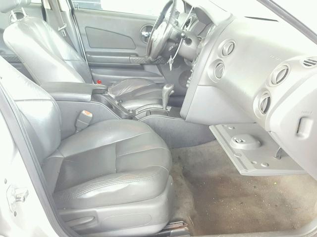 2G2WS542551275912 - 2005 PONTIAC GRAND PRIX SILVER photo 5