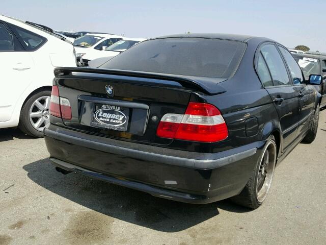 WBAEV33402KL72725 - 2002 BMW 325 I BLACK photo 4