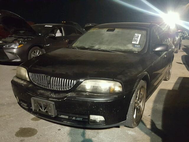 1LNHM87A14Y603501 - 2004 LINCOLN LS BLACK photo 2